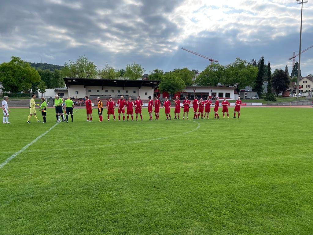 Vor dem Spiel gegen den FC Landrat BL, Stadion Gitterli, Liestal