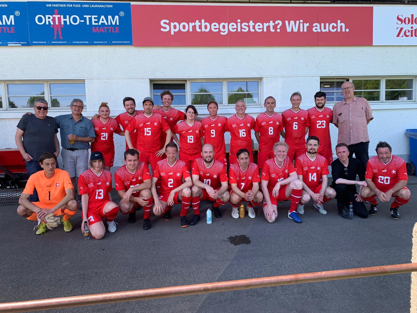 Teamfoto an den Solothurner Literaturtagen