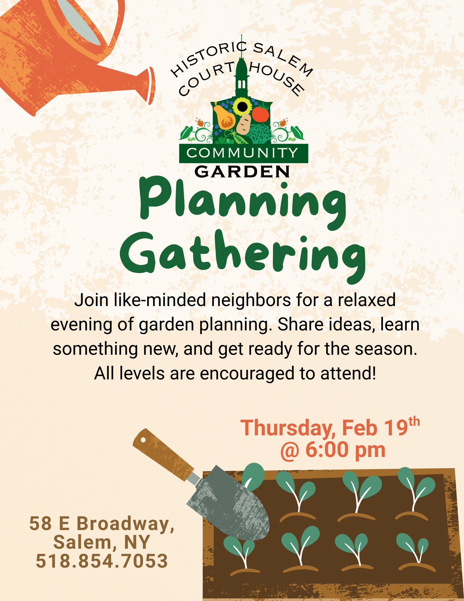 Garden Planning Gathering
