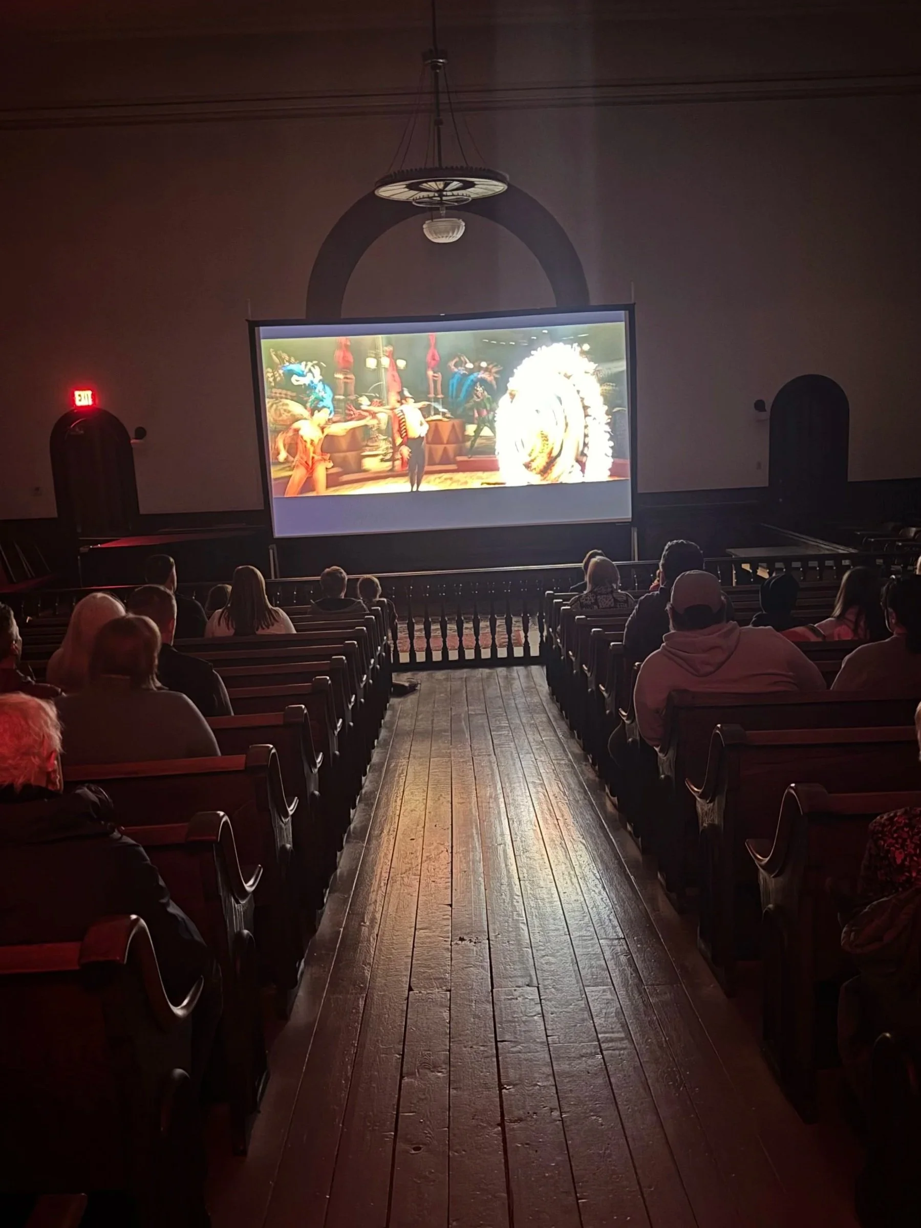 Movie in the Historic Courtroom 