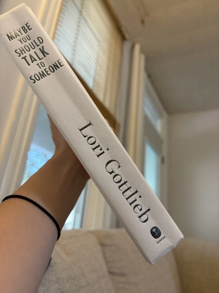 A Book Series: Maybe You Should Talk to Someone by Lori Gottlieb