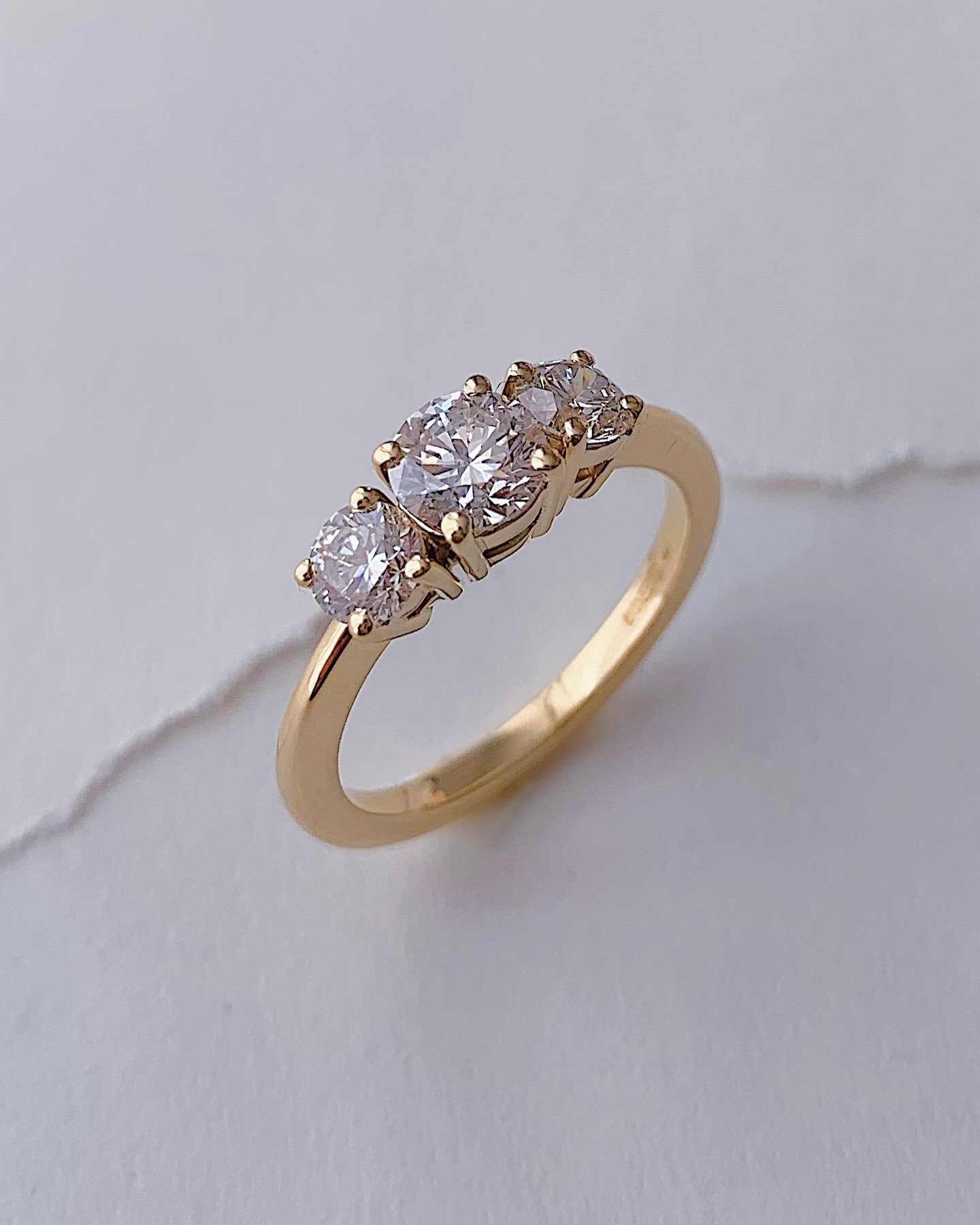 One I&rsquo;ve been waiting to share 🤩

The most beautiful white brilliant cut diamonds. Handmade from start to finish&hellip; shall I show you the process? 

If you&rsquo;re like me and love the process just as much as the finished piece, let&rsquo