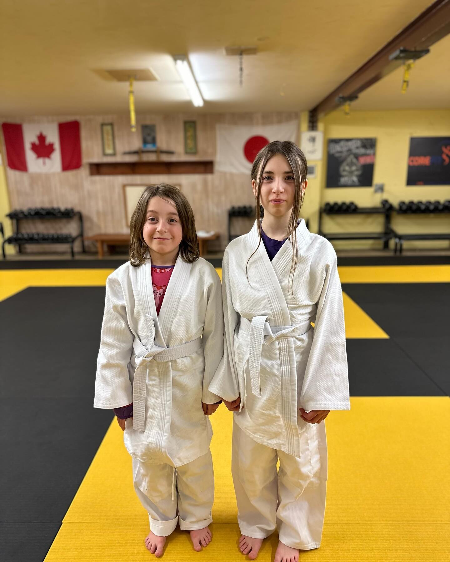 These kids are rocking their new Gis!🥋🌟