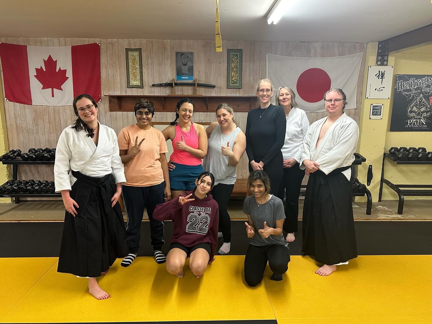 We are celebrating International Women&rsquo;s Day with an empowering Aikido women&rsquo;s self-defence class. 💪 Grateful for every fierce lady who stood tall and trained with us! #IWD2024 💖