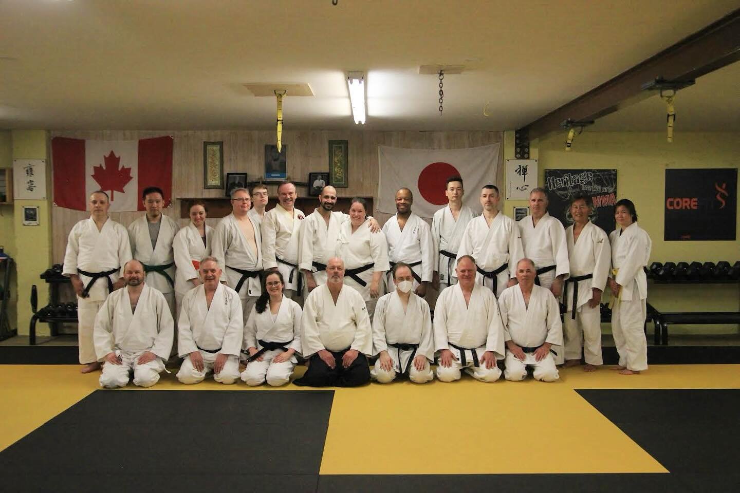 After 2 epic days at the Toronto Aikido Centre we are continuing our grand opening seminar with Robert Mustard Shihan at our dojo in Kitchener. We completed another incredible day of learning from one of the top masters in Yoshinkan Aikido! 🙏 OSU!
