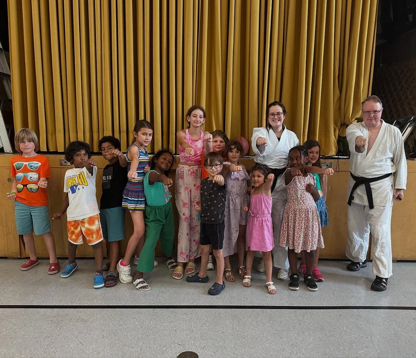 An awesome day sharing Aikido at summer camp! ☀️😎 thank you for having us ganizzy_kw
