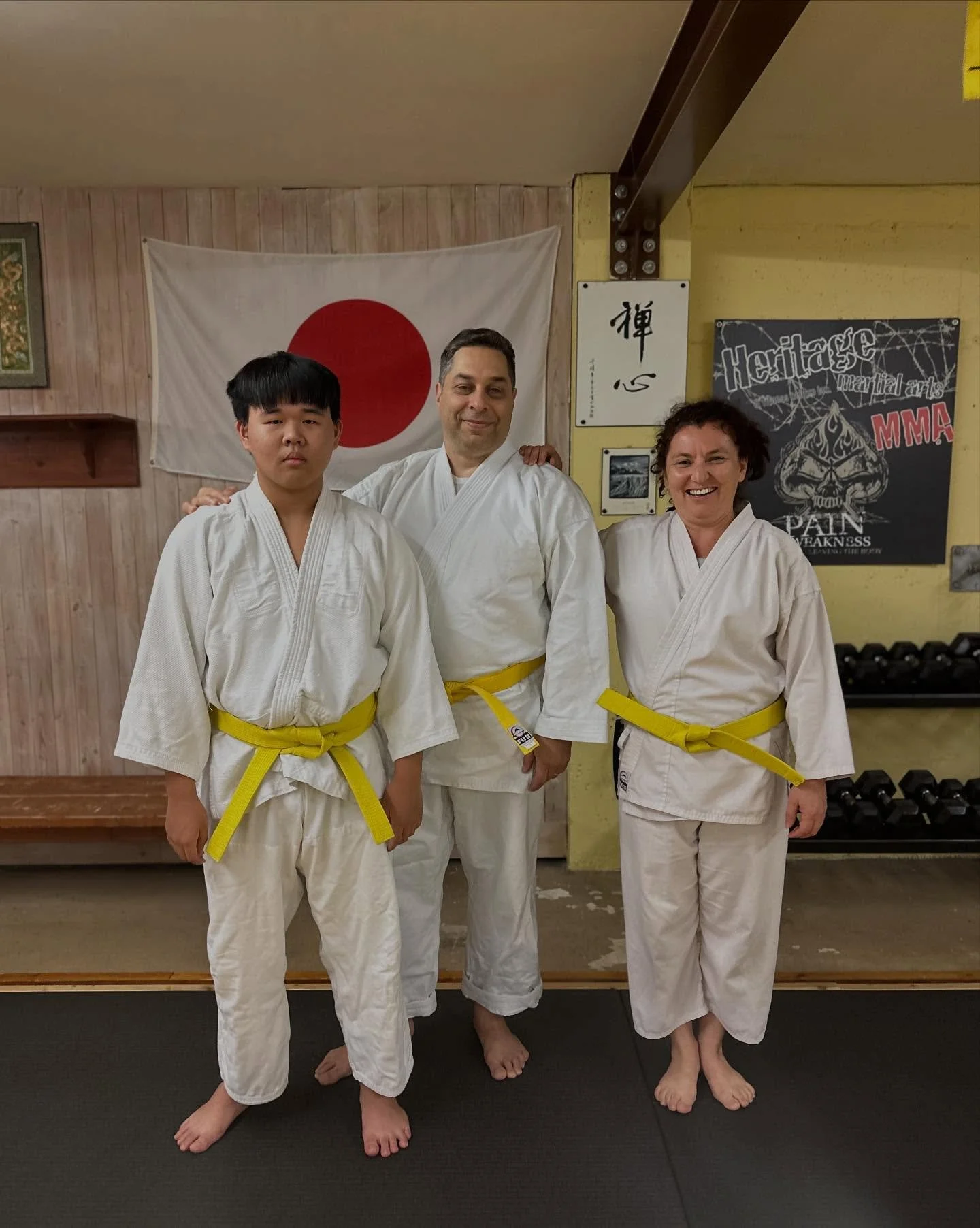 Congratulations to our students on recently earning their yellow belts! Keep up the hard work!