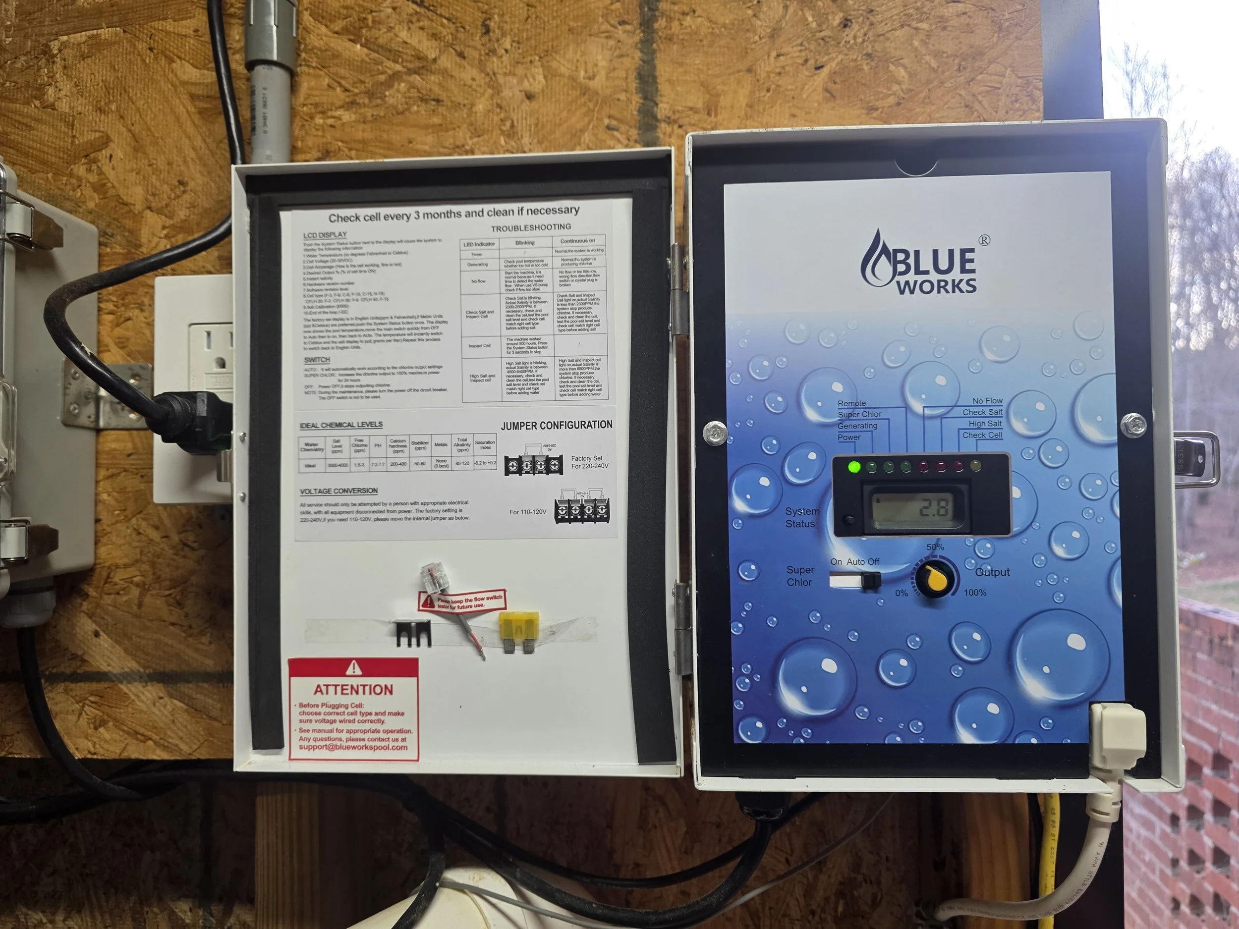 Saltwater / Chlorine Conversion