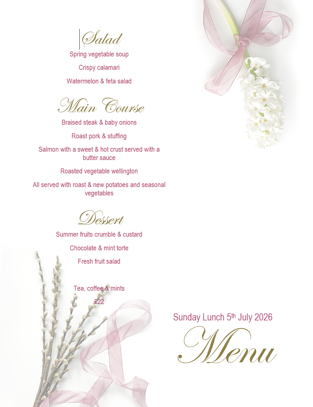 Sunday Lunch 5.7.2026
