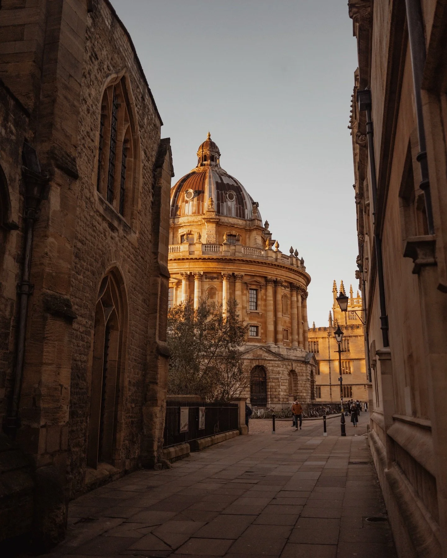 Golden hour in Oxford feels like everything is wrapped in warm glow ✨ went for a walk to enjoy the quiet cozy moments in the city and through the university, such a lovely calming day! 
-
#cozy #slowliving #slowlifestyle #darkacademia
#academiaaesthe