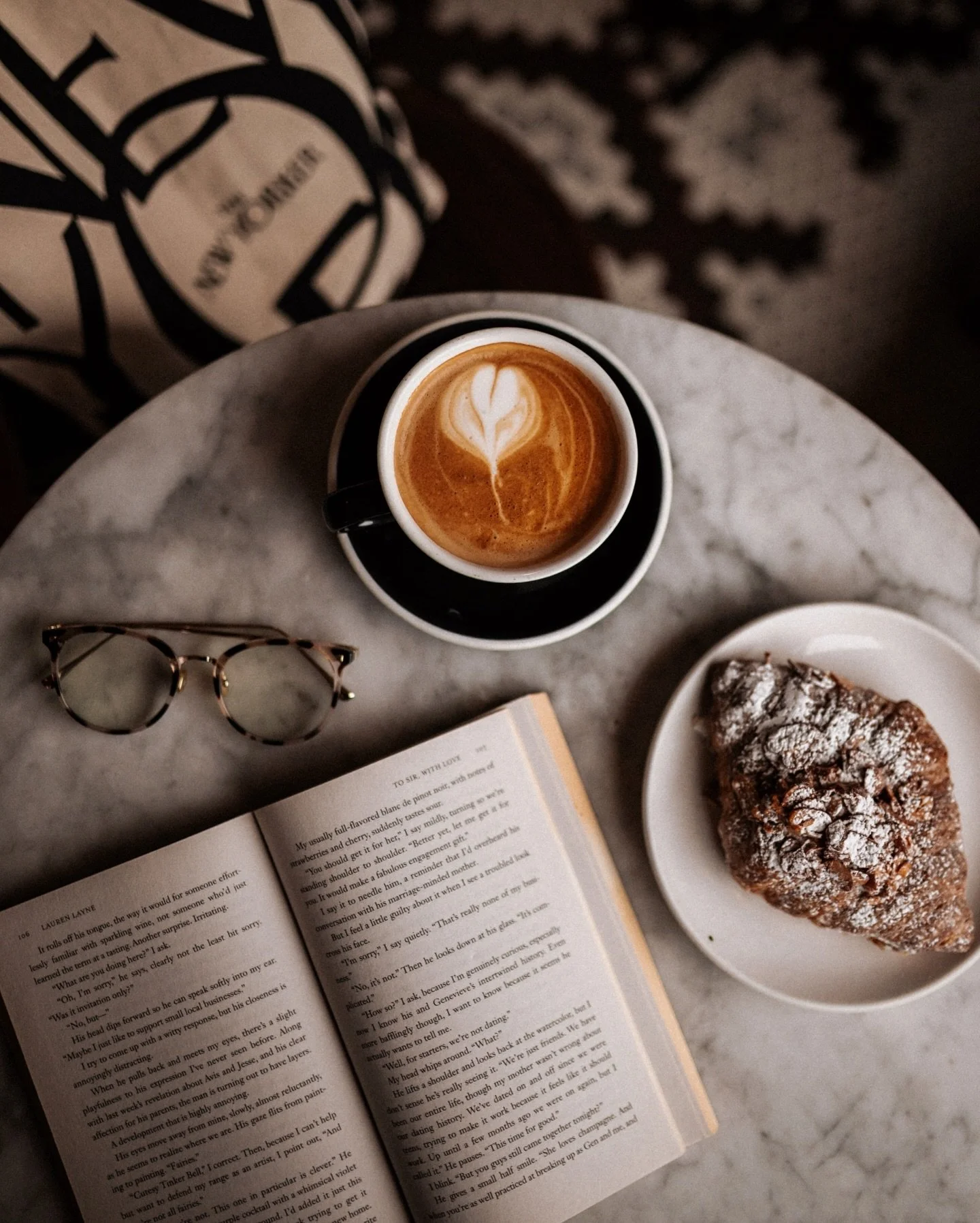 happy sunday! what are you up to today? travels sickness got me the day I arrived so I&rsquo;ll be cozy and recovering today. #coffeeshops #coffeeandbooks #bookish #cozy #slowweekend slow living, salem, massachusetts, cozy, coffee shops, coffee and b