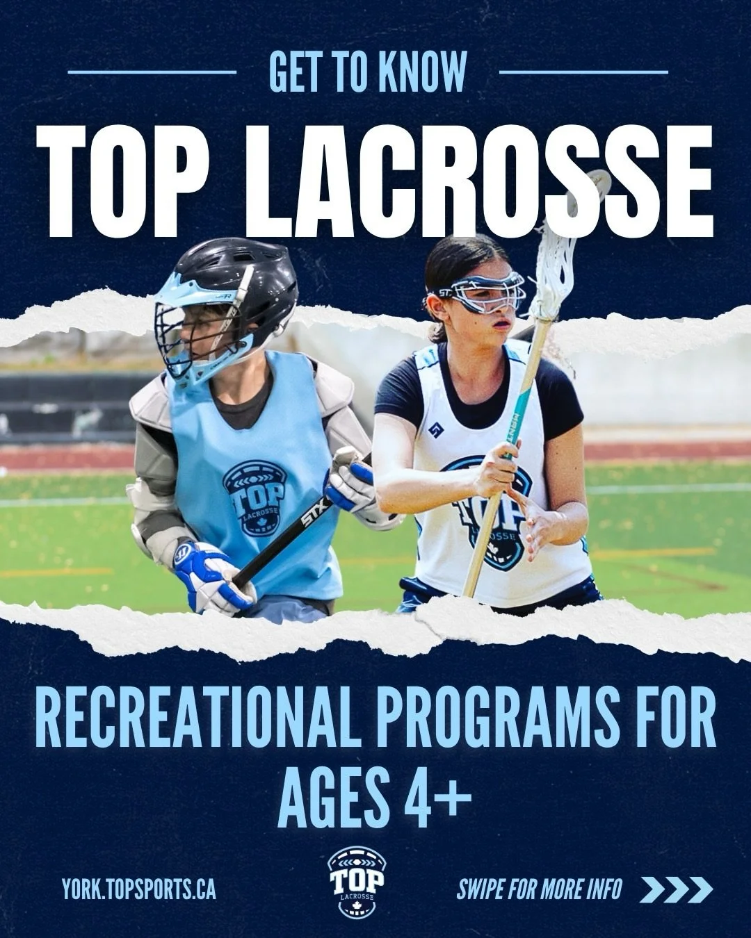 Get to know TOP Lacrosse! Learn about who we are, what we do and how we do it!

⭐️ TOP Lacrosse is the premier field lacrosse program in York Region, offering competitive and recreational programs for boys and girls ages 4 and up to learn, grow and e