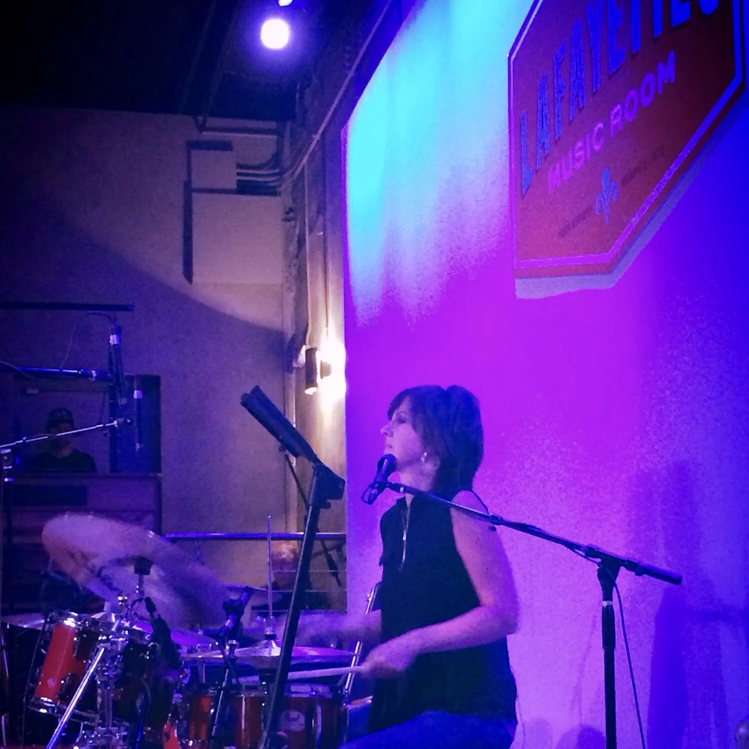 Kimmy performing at Lafayette's Music Hall in Memphis, Tennessee in 2014