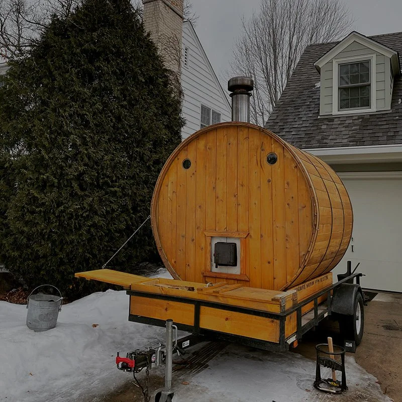 Cedar Barrel Sauna