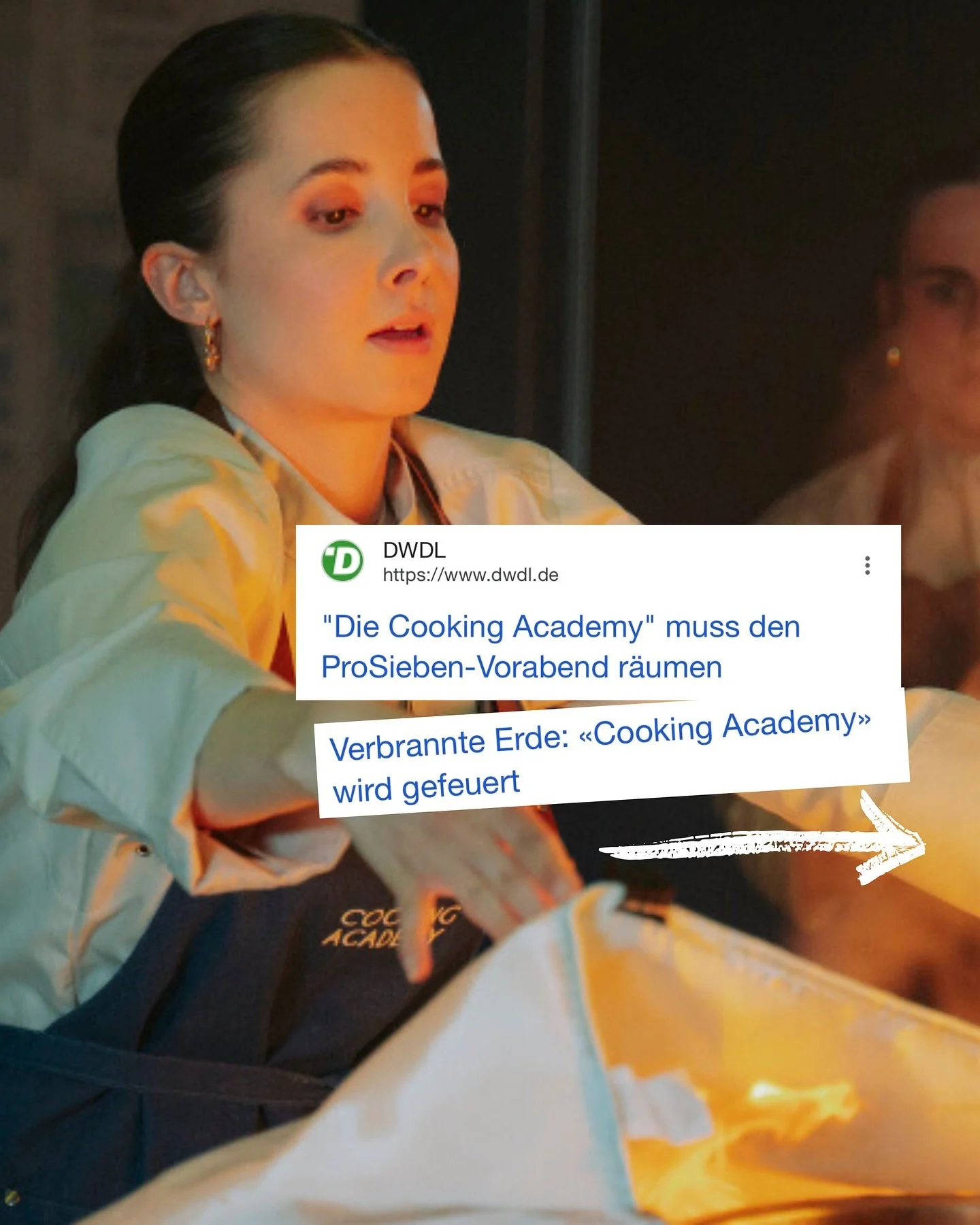 Was diese Schlagzeilen f&uuml;r die Zukunft von &bdquo;Die Cooking Academy&ldquo; bedeuten und alle weiteren Infos, erz&auml;hle ich euch nur morgen um 20:15 Uhr LIVE auf Twitch 🤍🤝also nicht verpassen👀 #diecookingacademy #livereaction #2luckys