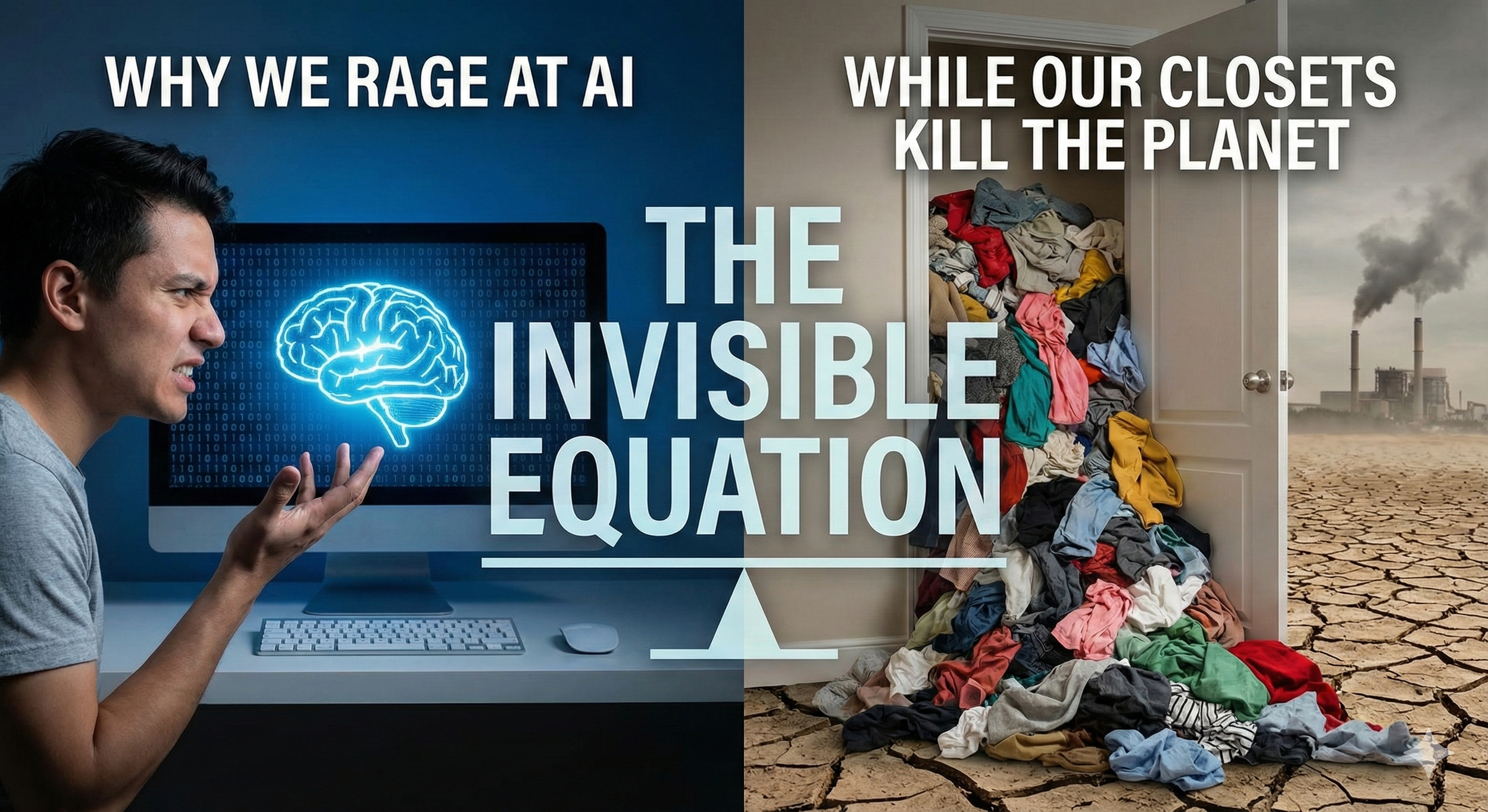 The Invisible Equation: Why We Fear Data Centers but Ignore Our Closets