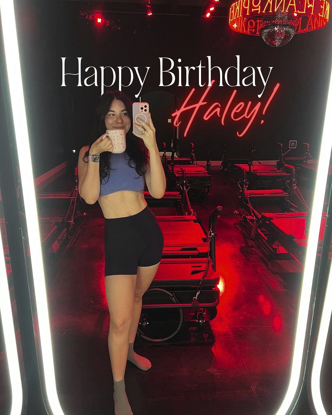 From OG client to the sunrise slayer of the mic, happiest birthday to our early morning rockstar, Haley! 🪩 @_haleyholds 

Your energy, dedication, and killer playlists get us moving before the sun&rsquo;s even up. We&rsquo;re so lucky to have you as
