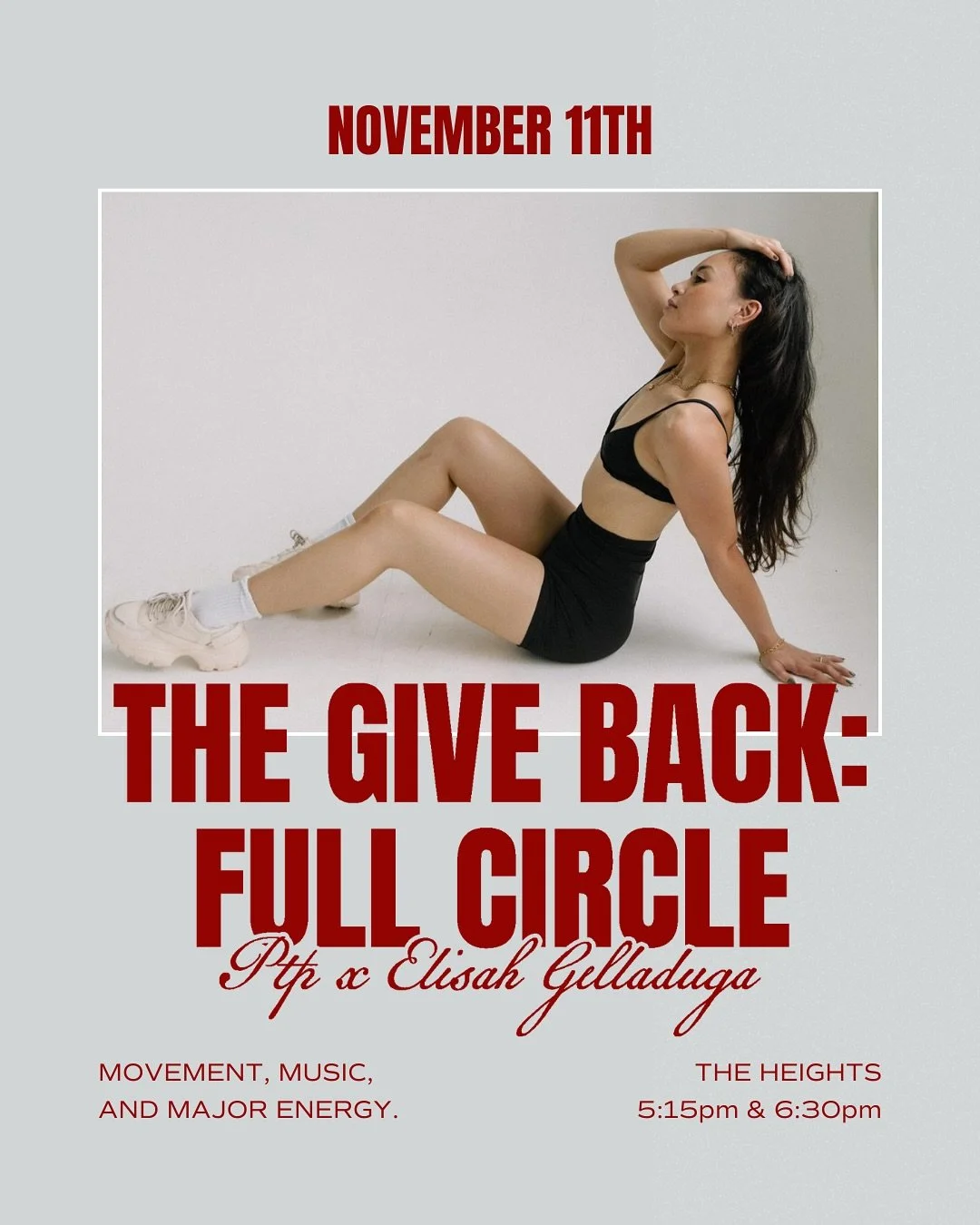 Join us for a special strength + sculpt masterclass with Houston native and NYC sculpt coach @e1isah , dedicated to giving back this season.
🎟 Tickets: $40 | available exclusively on the PTP App
❤️ A portion of proceeds will support Operation Turke