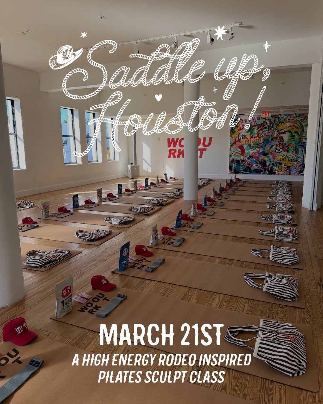 March 21st we&rsquo;re back for round two of the @babymommafit Rodeo Series. 🐎 

This one is all about the glow up. We&rsquo;re sculpting in matching LIV.EAZY sets, flowing through strong core sequences and spicy lower body work, then refueling with