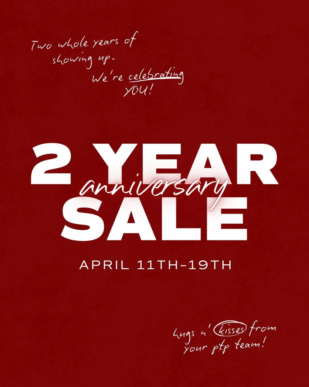 We opened on the 11th, so we&rsquo;re celebrating with an anniversary sale running April 11&ndash;19 🪩✨

Anniversary Specials:
🧊 10 Class Pack + 5 Cold Plunges &mdash; $350
⭐️ 20% off your first month of any membership with code 2YEARS
💸 20% off S
