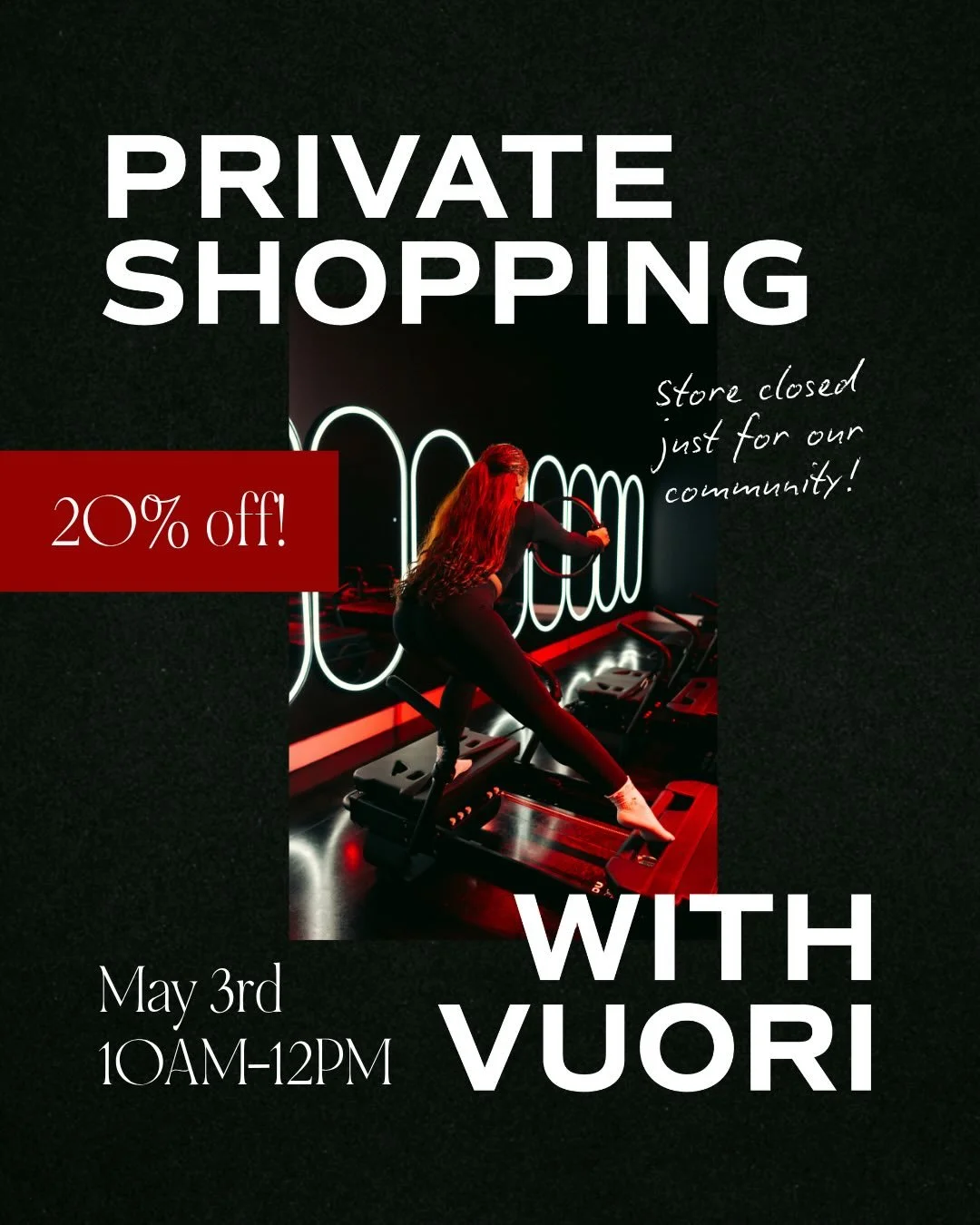 We&rsquo;re taking over Vuori 👀 🔥

PTP members are invited to a private shopping morning at the Galleria, store closed to the public, 20% off, and a very easy excuse to treat yourself 🤍

May 3rd | 10&ndash;12 ❤️ RSVP through the link in bio ✨