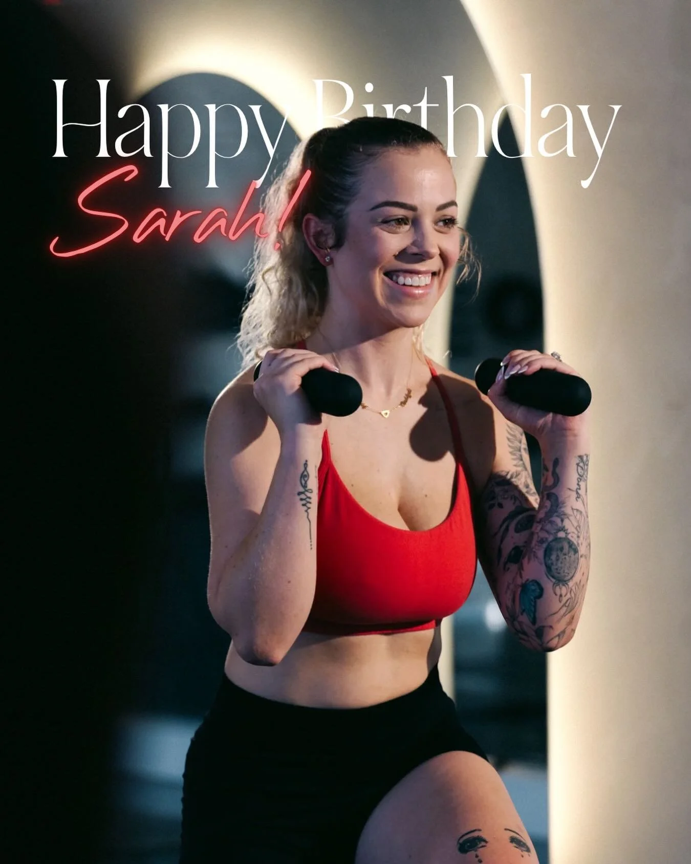 Happy Birthday to our girl Sarah 🥳❤️

Thank you for bringing the best energy into the studio, hyping everyone up, and making our community feel so special. We love you BIG and hope this year brings you nothing but happiness, growth, and lots of Pila