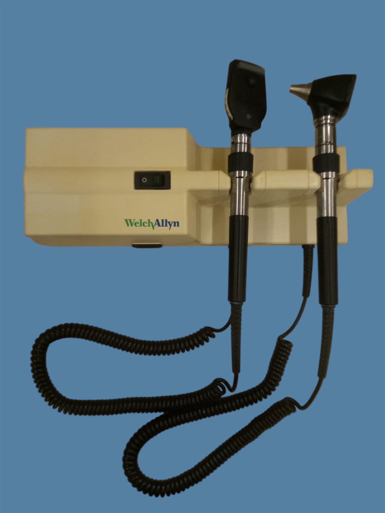 Welch Allyn 767 Series Wall Transformer With Otoscope and Ophthalmoscope Heads