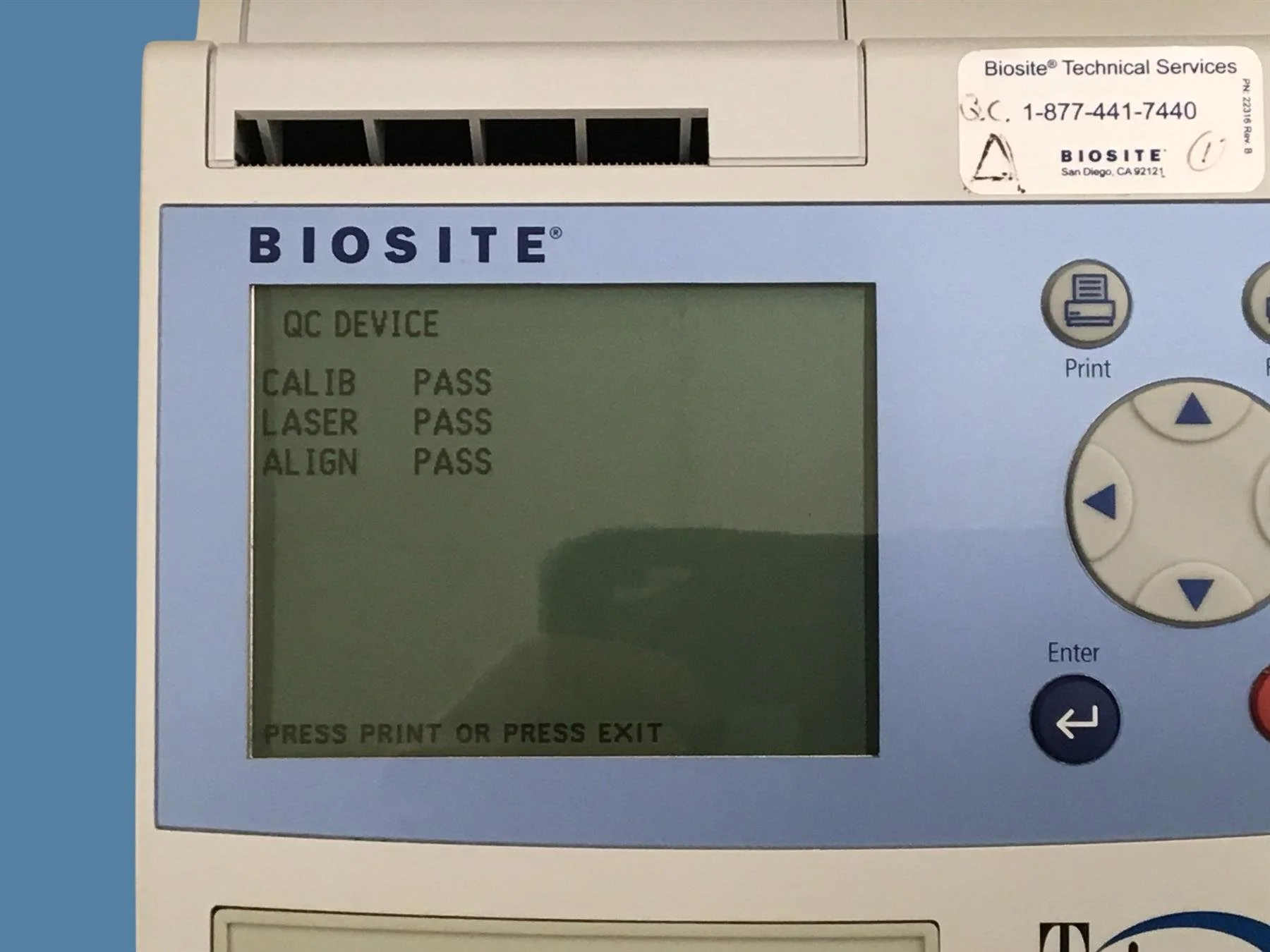 BioSite Alere Triage MeterPro