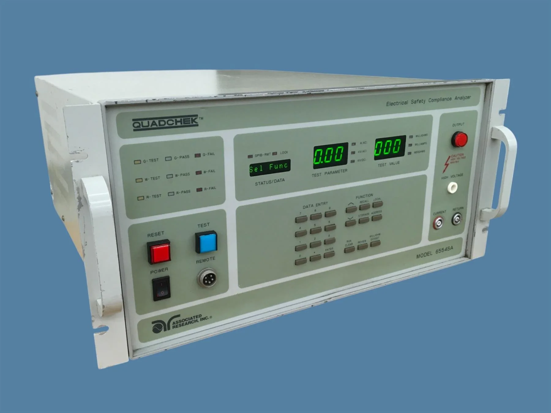 Associated Research Quadchek 6554SA Electrical Safety Compliance Analyzer