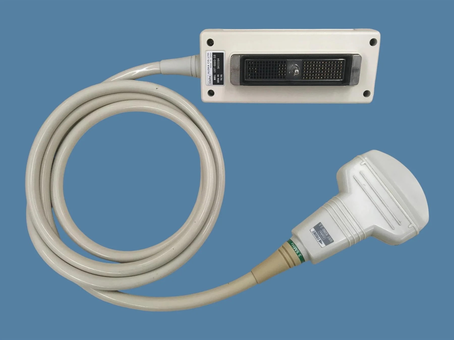 Aloka UST-939D-3.5 Ultrasound Transducer/Probe 3.5MHz (Crack In Probe Side)