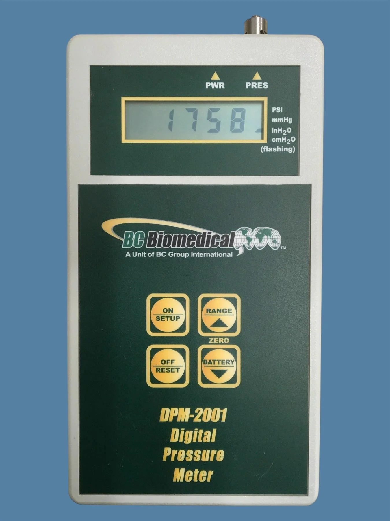 BC Biomedical DPM-2001 Digital Pressure Meter