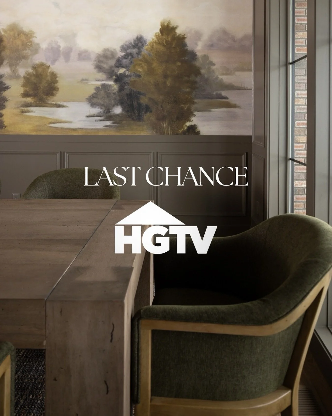 Can you believe we&rsquo;re at the finish line? Your daily vote for Serene Kitchen with an Earth Tone Palette in HGTV&rsquo;s Designer of the Year People&rsquo;s Choice closes September 25 at 5 pm EST&mdash;and we&rsquo;re almost there.⁣
⠀⠀⠀⠀⠀⠀⠀⠀⠀
He