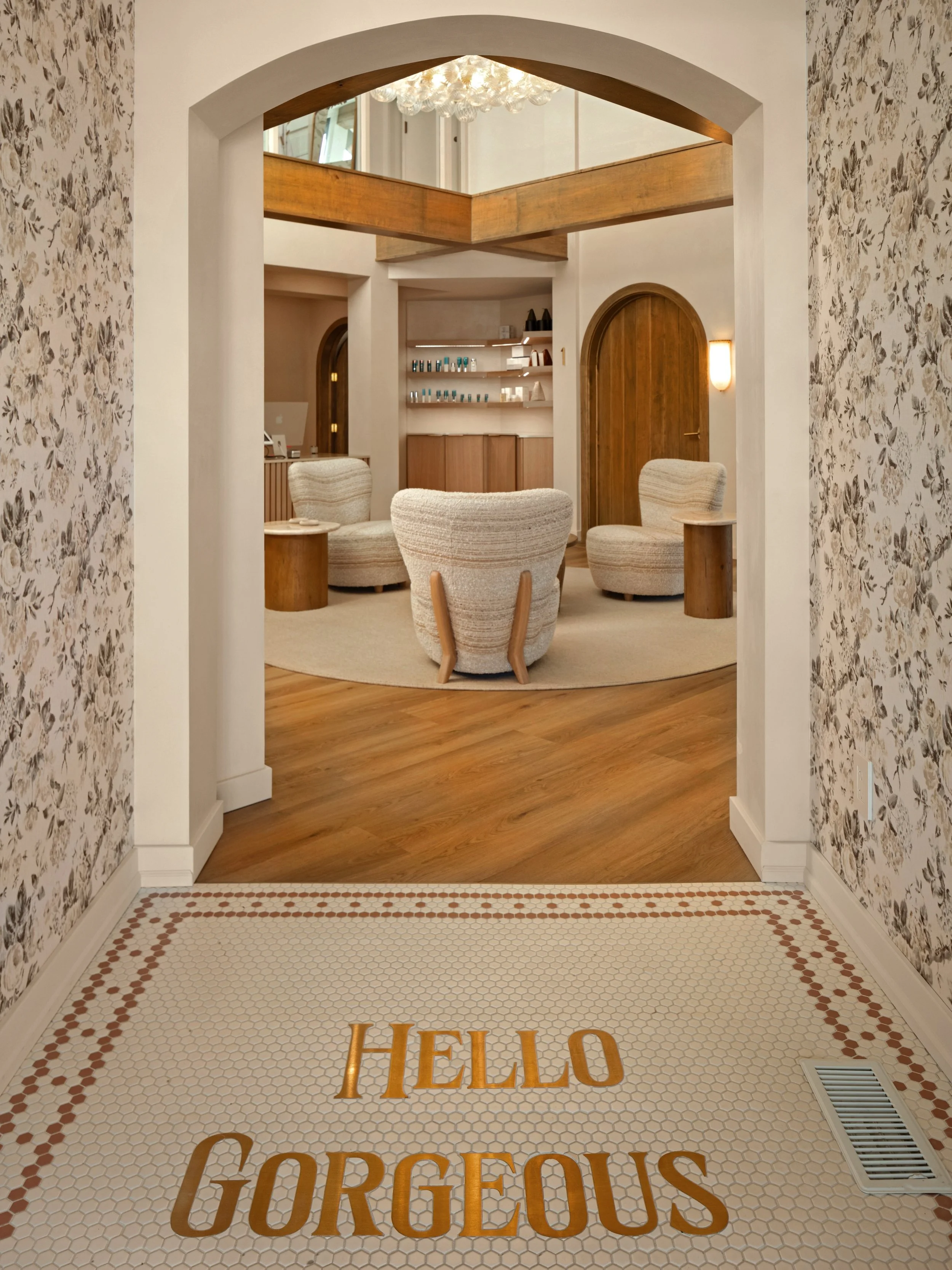 A spa treatment starts the moment you walk through the door, not when you put on the robe.

This Med Spa turned out. Grounded, welcoming, and warm, with an atmosphere that feels more like an extension of home than something overly clinical or sterile