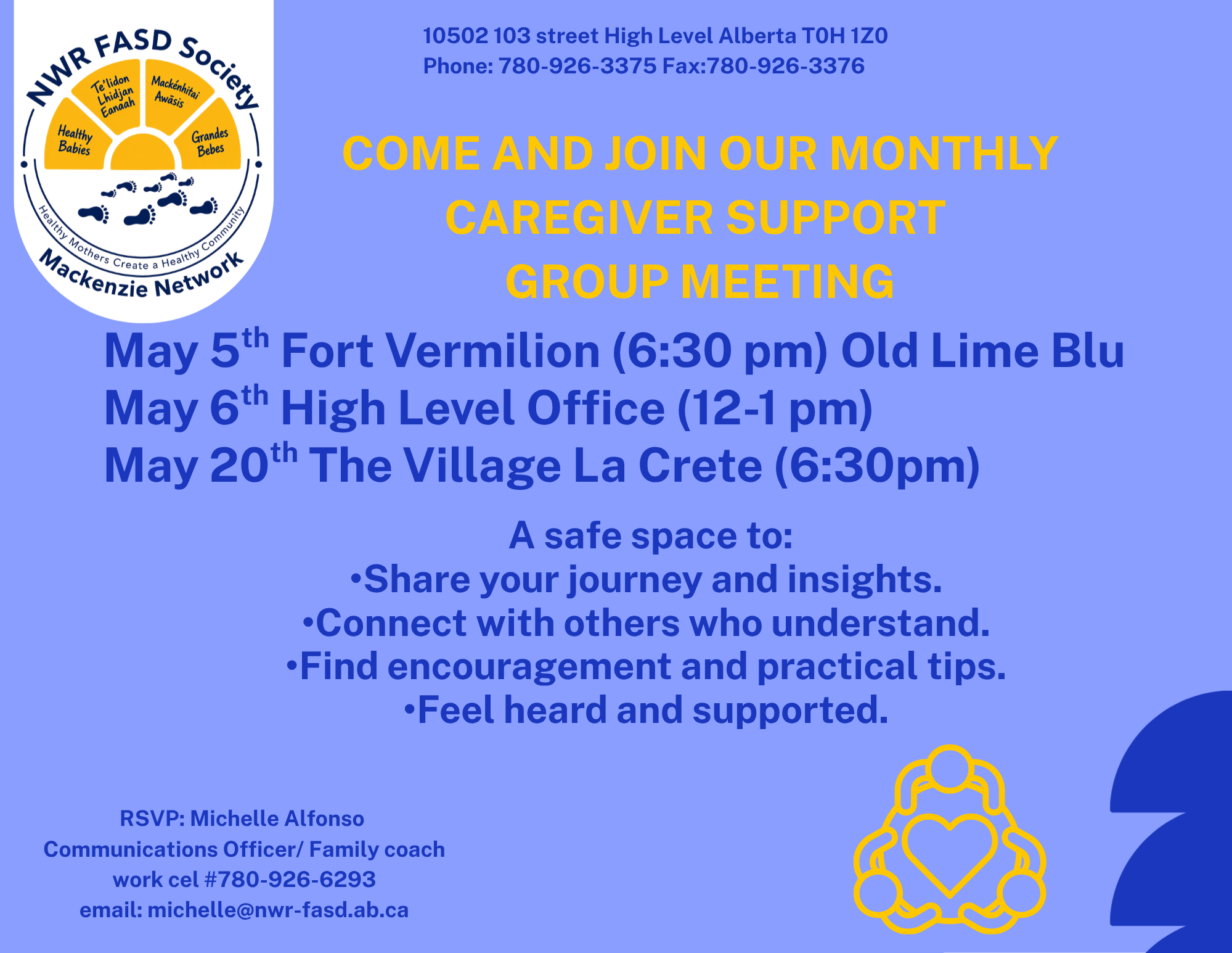 Fort Vermilion Caregiver Support Group (Old Lime Blu)