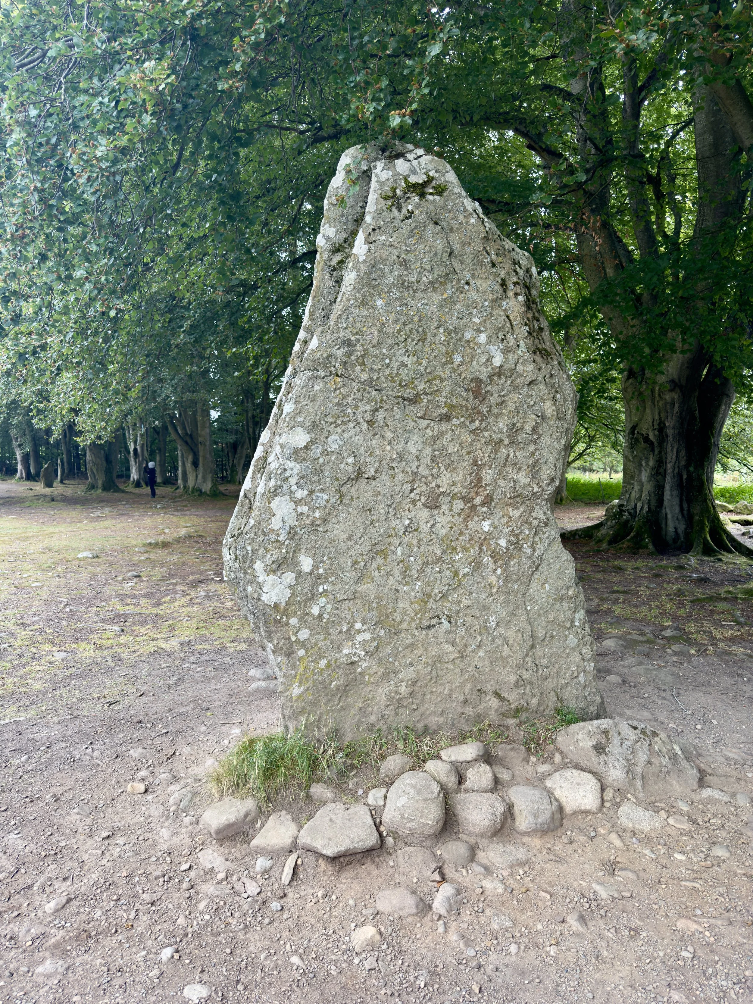 Tall stone memorial