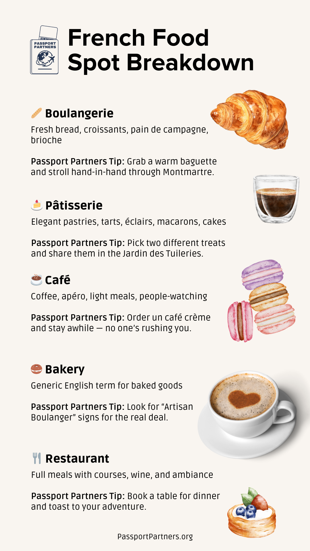 French food menu