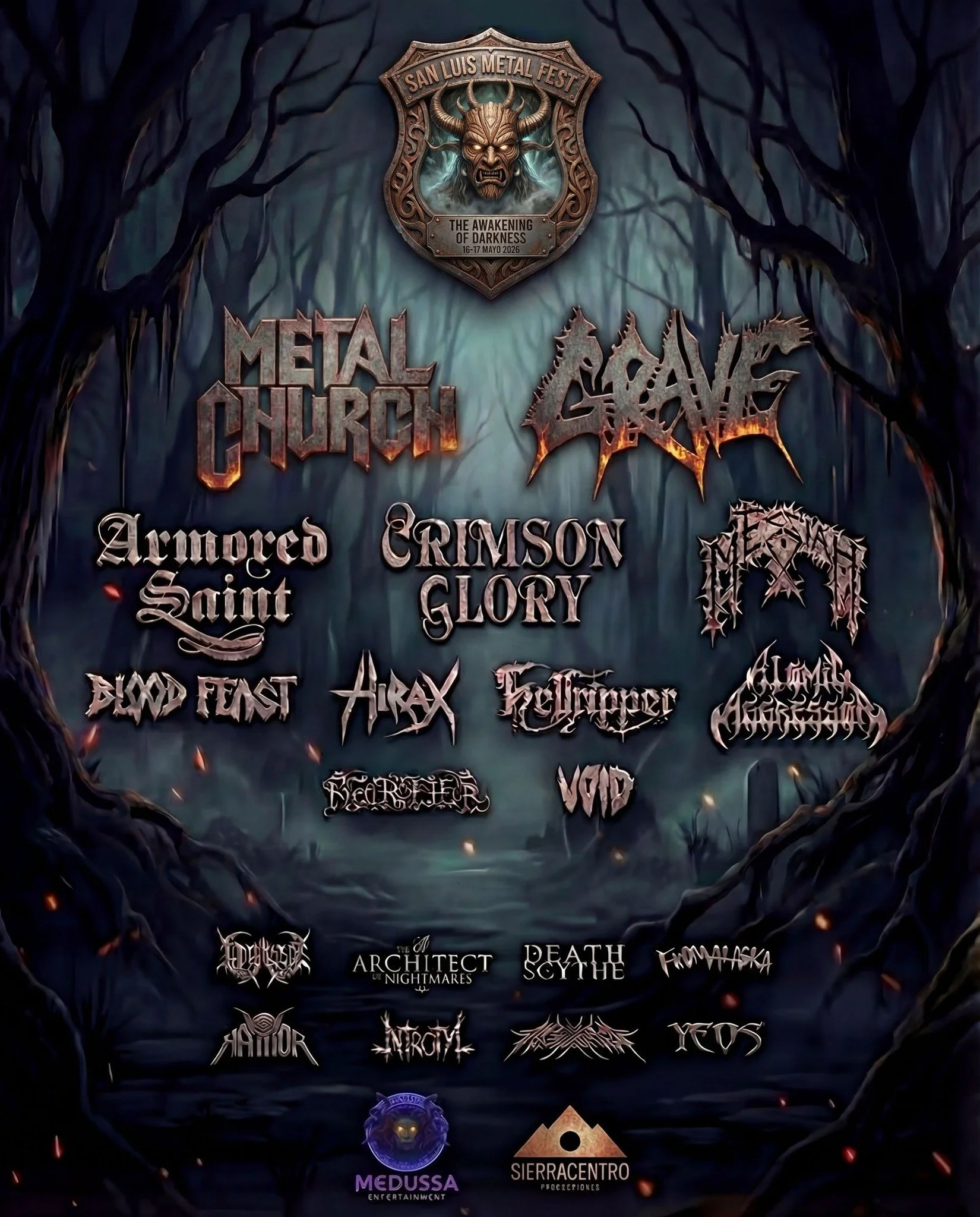 San Luis Metal Fest 2026 confirma más leyendas internacionales
