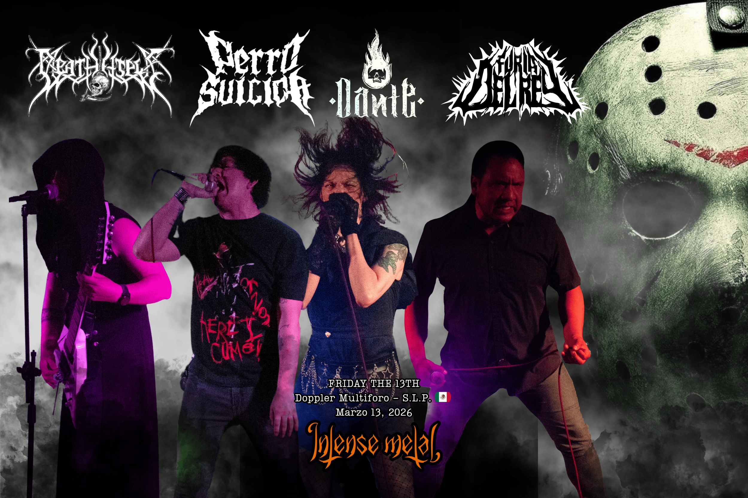 Viernes 13 bajo el asfalto | Una noche de puro metal en Doppler