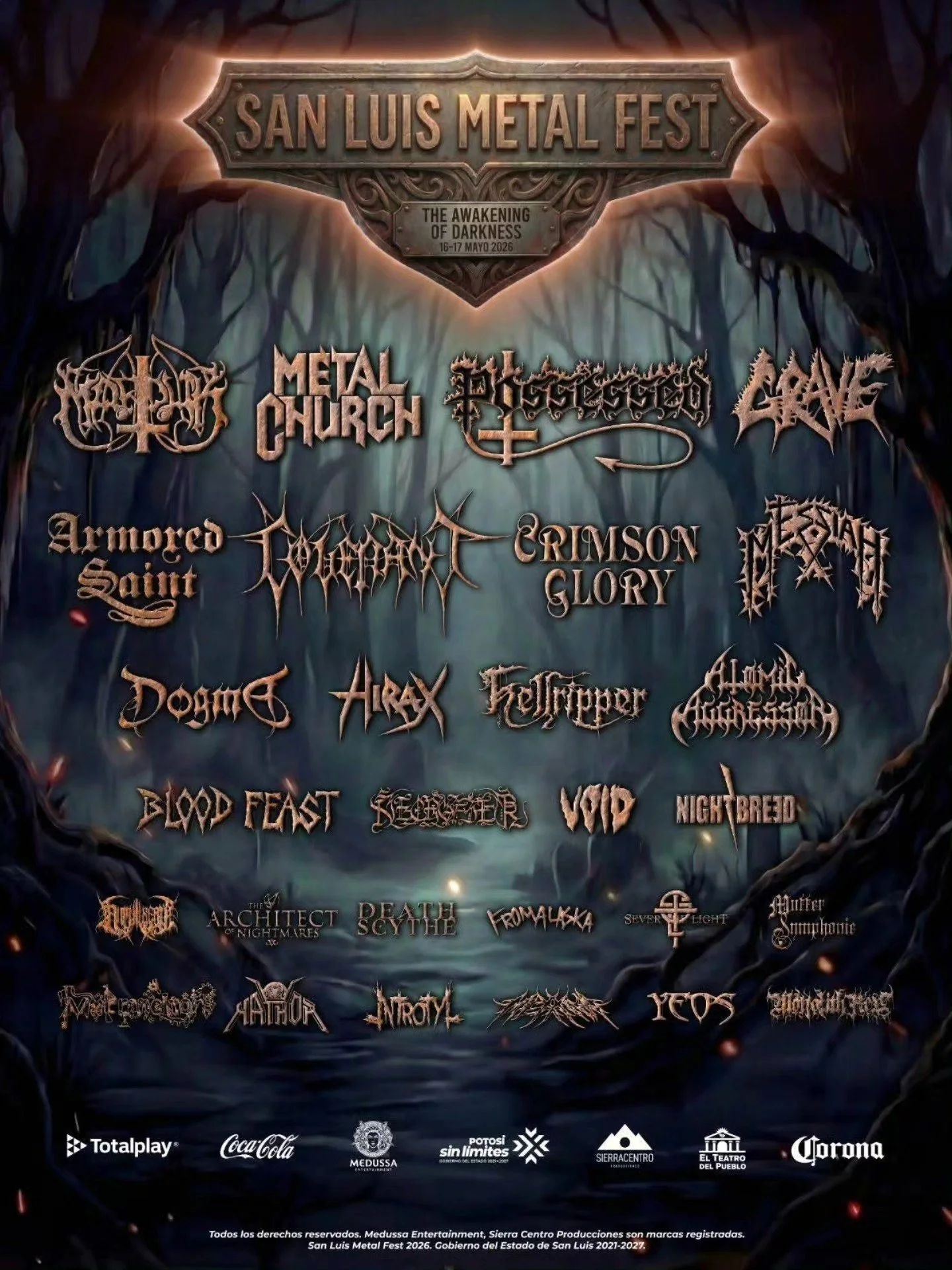 Todo listo para el San Luis Metal Fest 2026