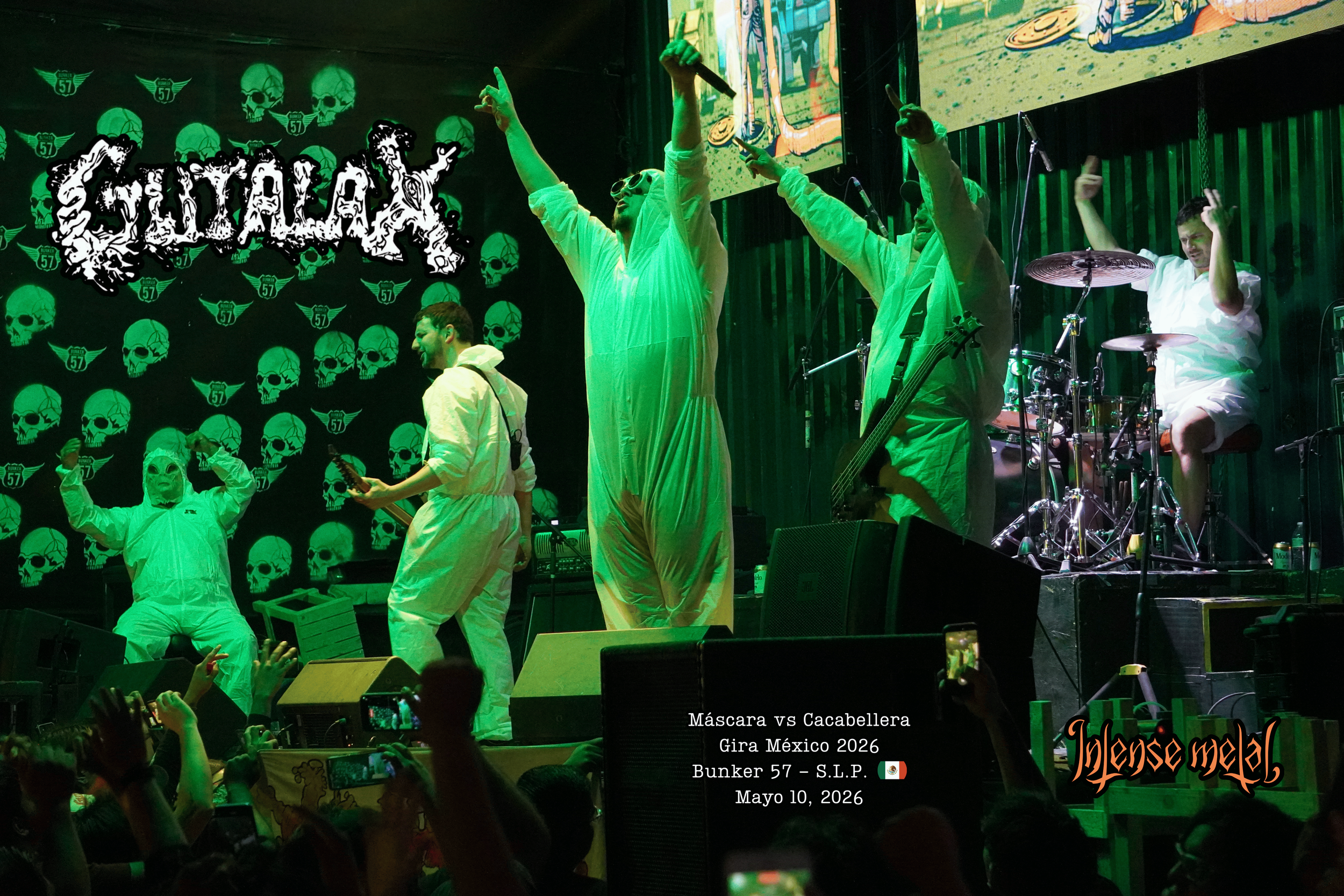 Le regalé a mi mamá un concierto de Gutalax
