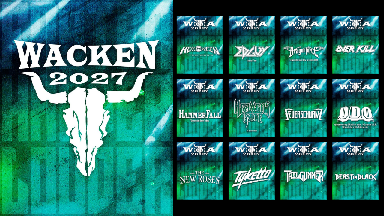Wacken Open Air 2027 revela una tercera tanda de bandas con Helloween, Edguy y HammerFall al frente