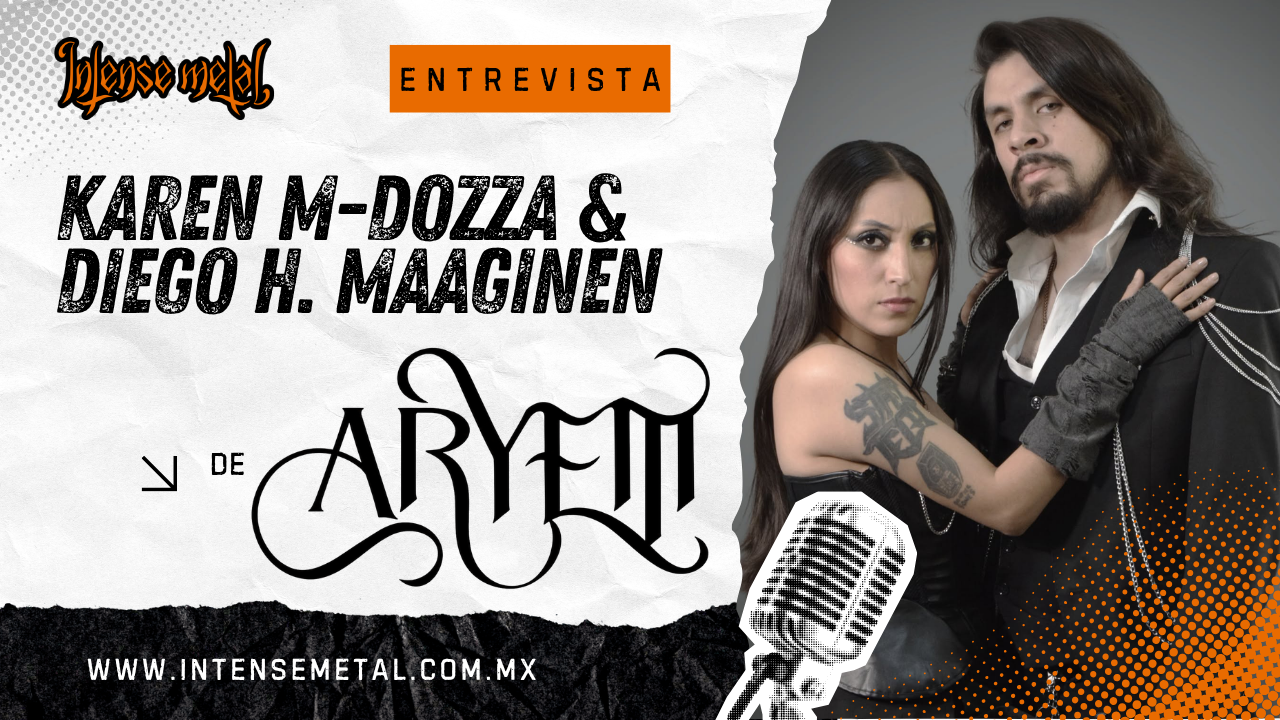 Aryem y el ritual de "Agnes": Metal sinfónico y un reencuentro especial en el escenario