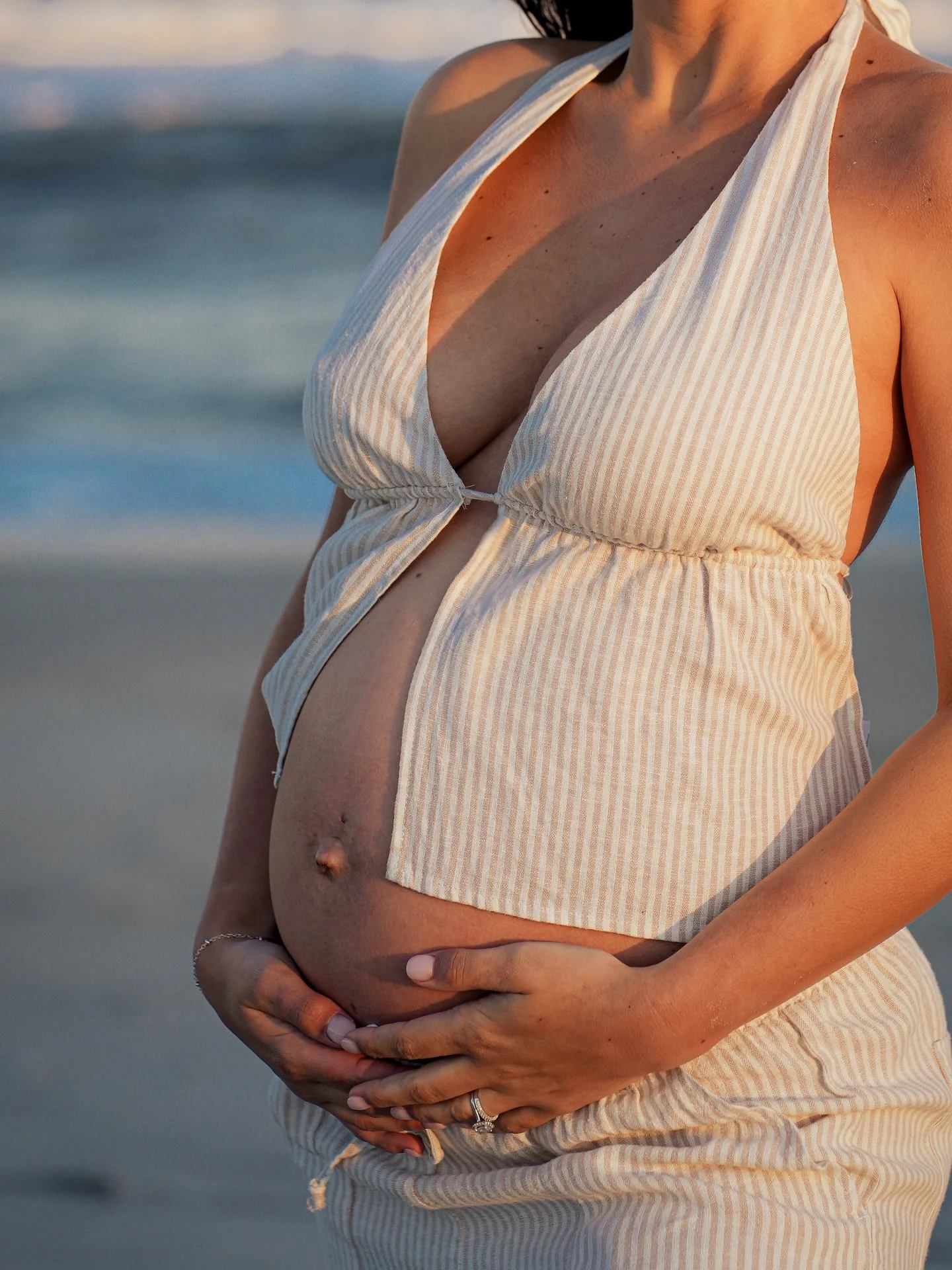 maternity moment on the beach and fyi we live for it