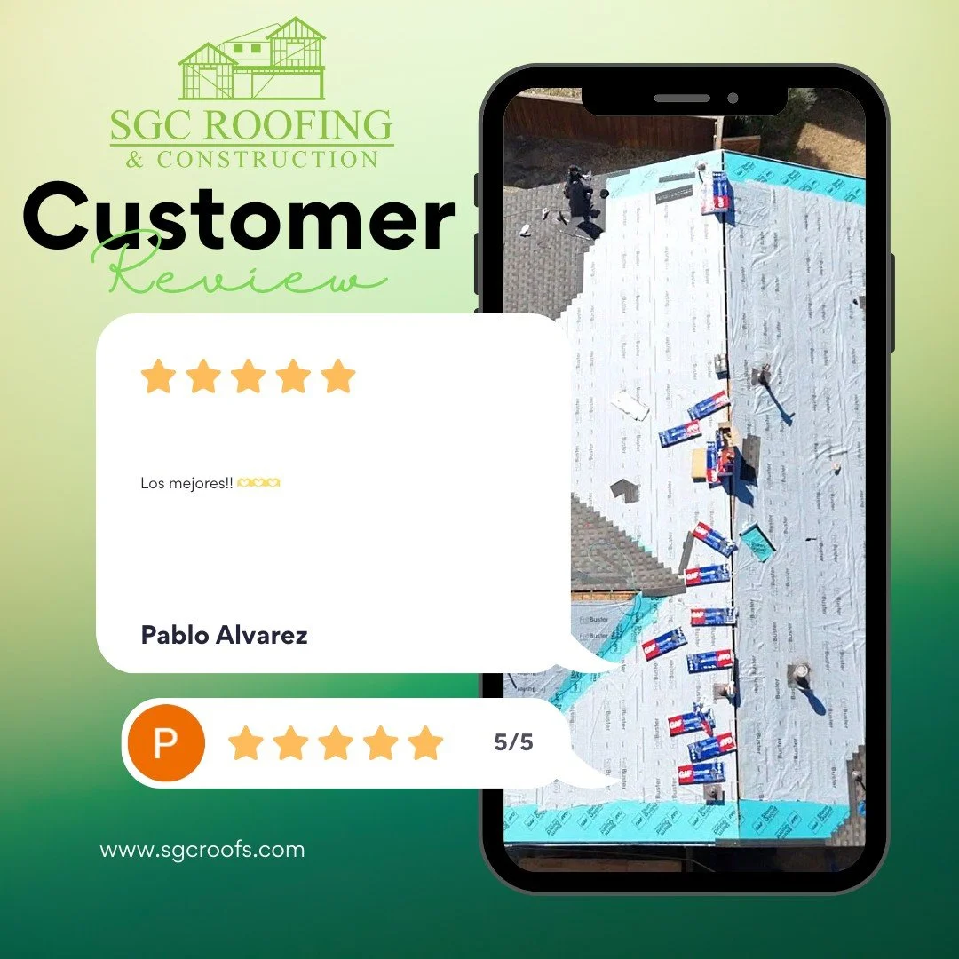 🛠️ &quot;Fast. Professional. Clean install.&quot;
DFW homeowners trust us because we treat every project like it&rsquo;s our own.
🌐 SGCRoofs.com | FREE inspections always
#SGCStrong #DFWRoofingExperts #StormDamagePros #TexasHomeRepair #SGCway