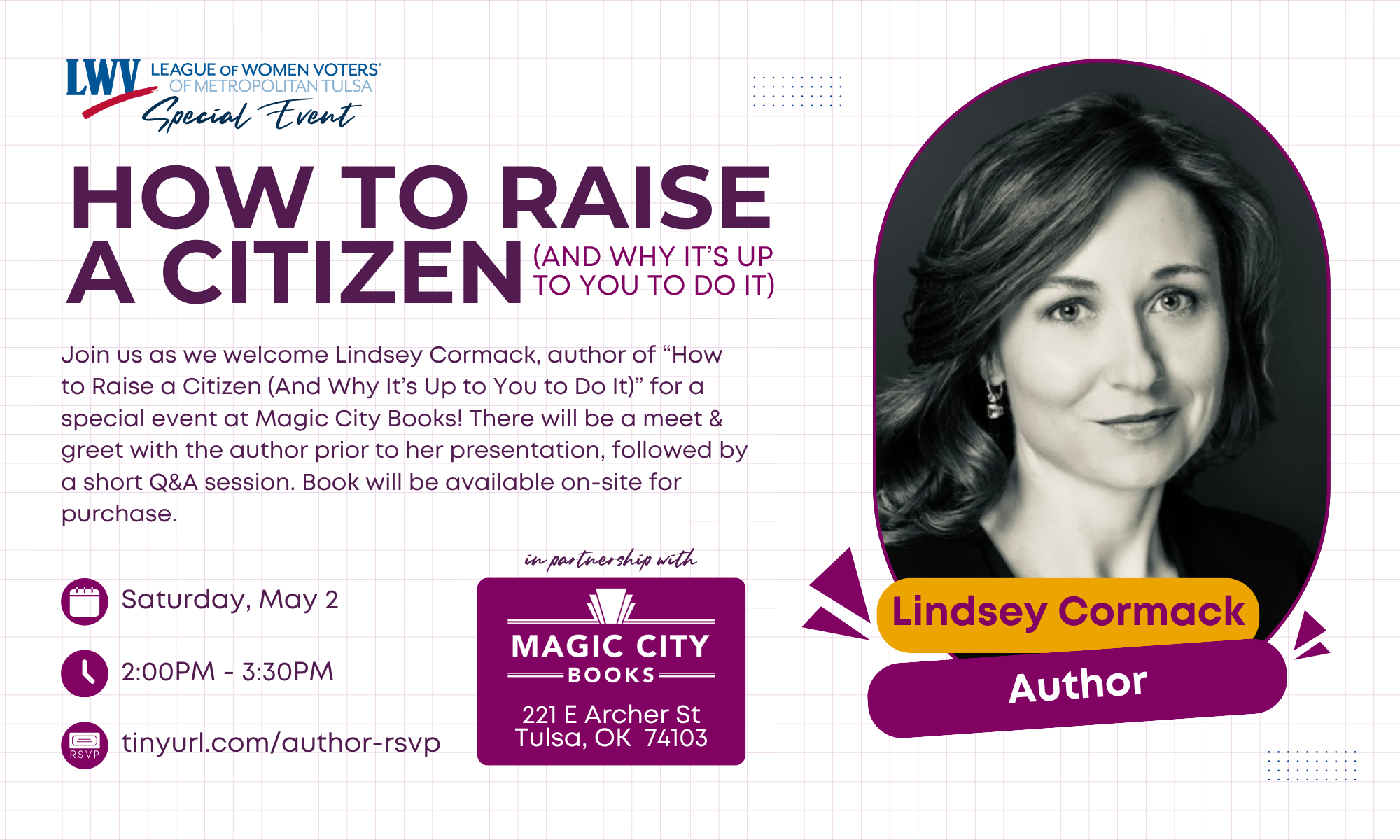  How to Raise A Citizen with Author Lindsey Cormack