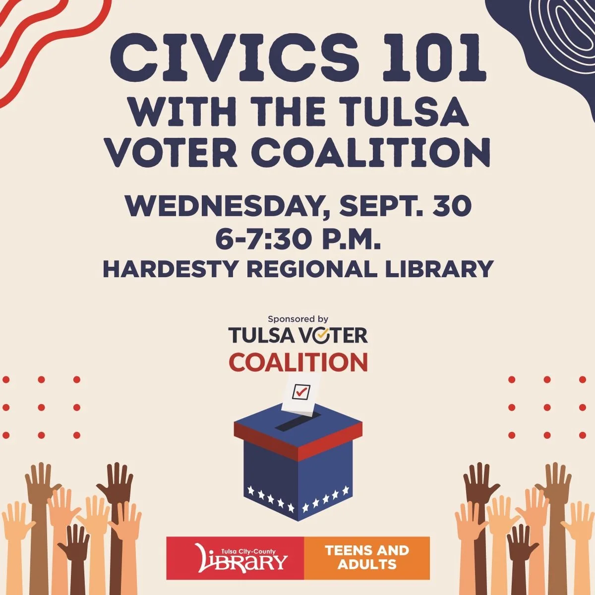 Oklahoma Civics 101 presented by Tulsa Voter Coalition