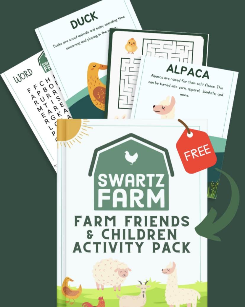 Did you know we have a free activity coloring book 🖍️available to download on our website? Packed with farm-themed coloring pages, interactive puzzles, and fascinating facts about our beloved farm animals, 🐐🐮🐑this pack is sure to delight and ente