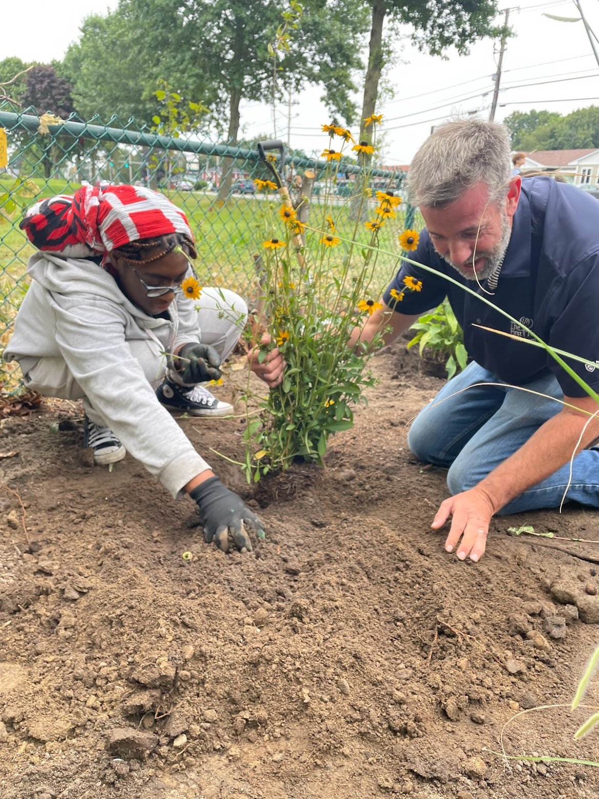 Garden with the Superintendent