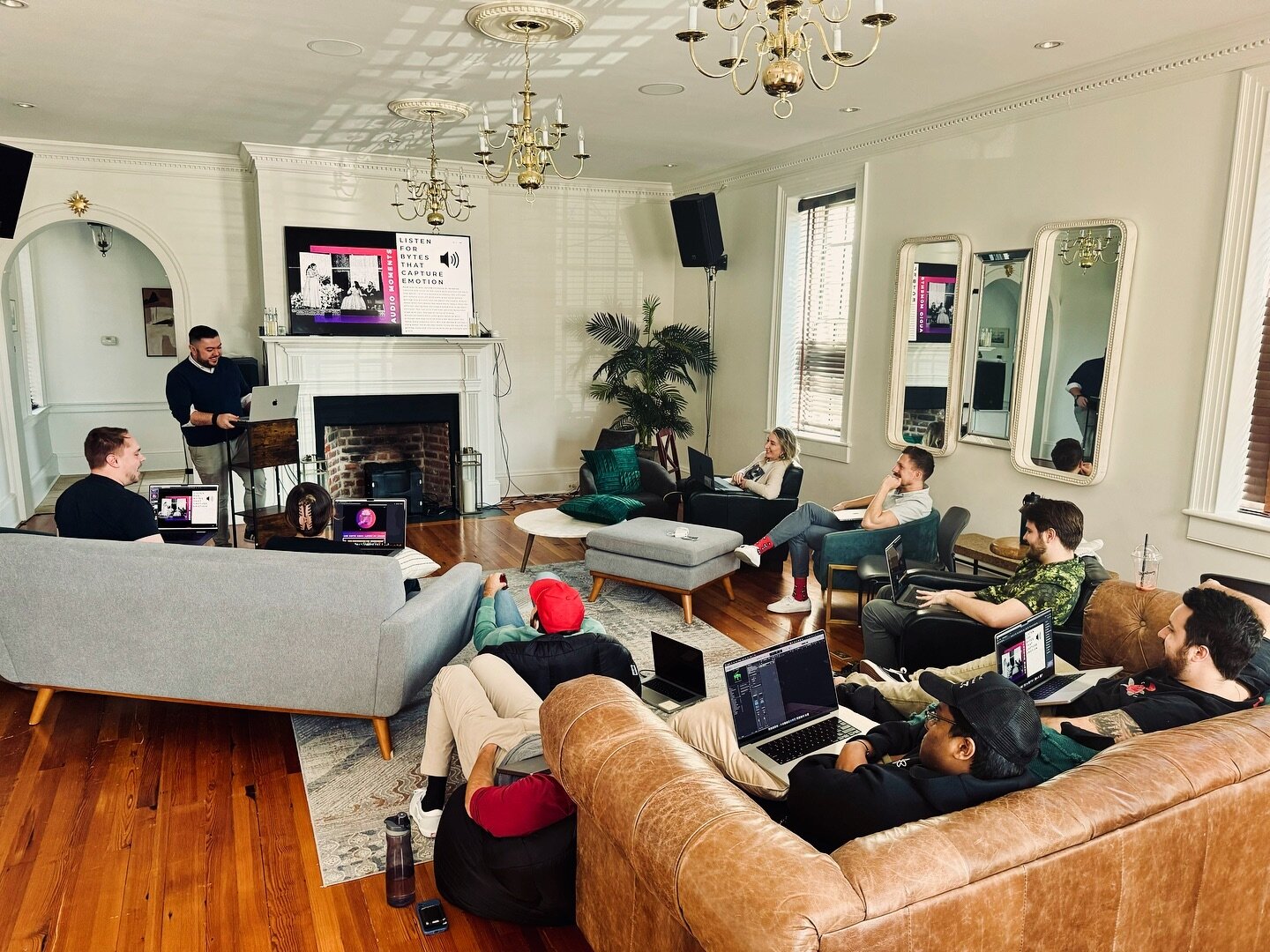 Another day at the office 🤝

Today&rsquo;s seminar is called &ldquo;Elevate Your Storytelling&rdquo; inspired by our word of the year &ldquo;elevate.&rdquo; There are many perks to working with a team, but the one we find most important is the power