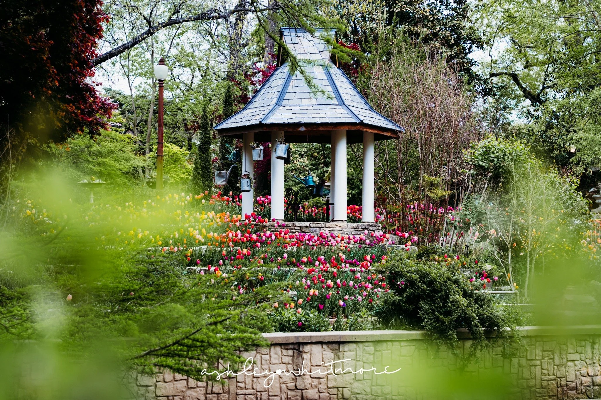 Hidden in the quaint little town of Belle Plaine (just south of the big 'ole city of Wichita), is a enchanting garden full of whimsy and delight.

Over the years, I've always loved visiting the Bartlett Arboretum, but there seems to more magic in the